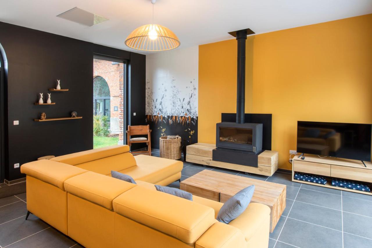 Aux Petits Lapins de Sorval, sauna privé, fitness Selvigny Esterno foto