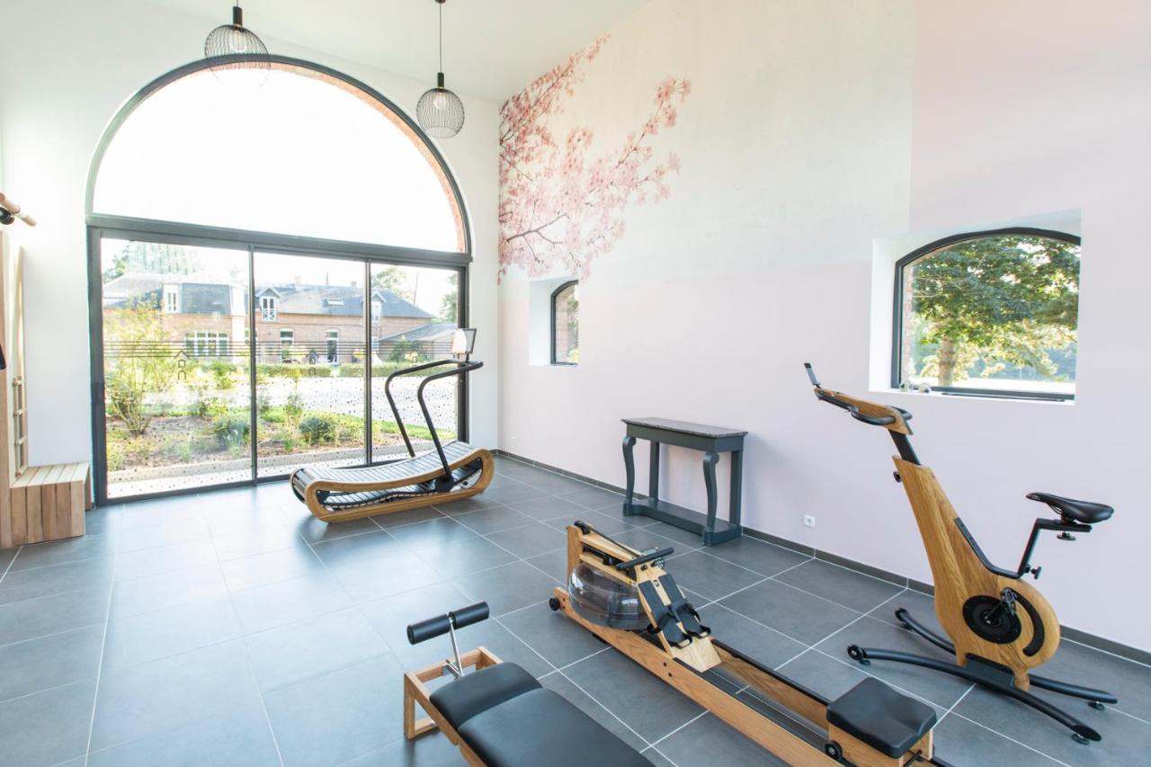 Aux Petits Lapins de Sorval, sauna privé, fitness Selvigny Esterno foto