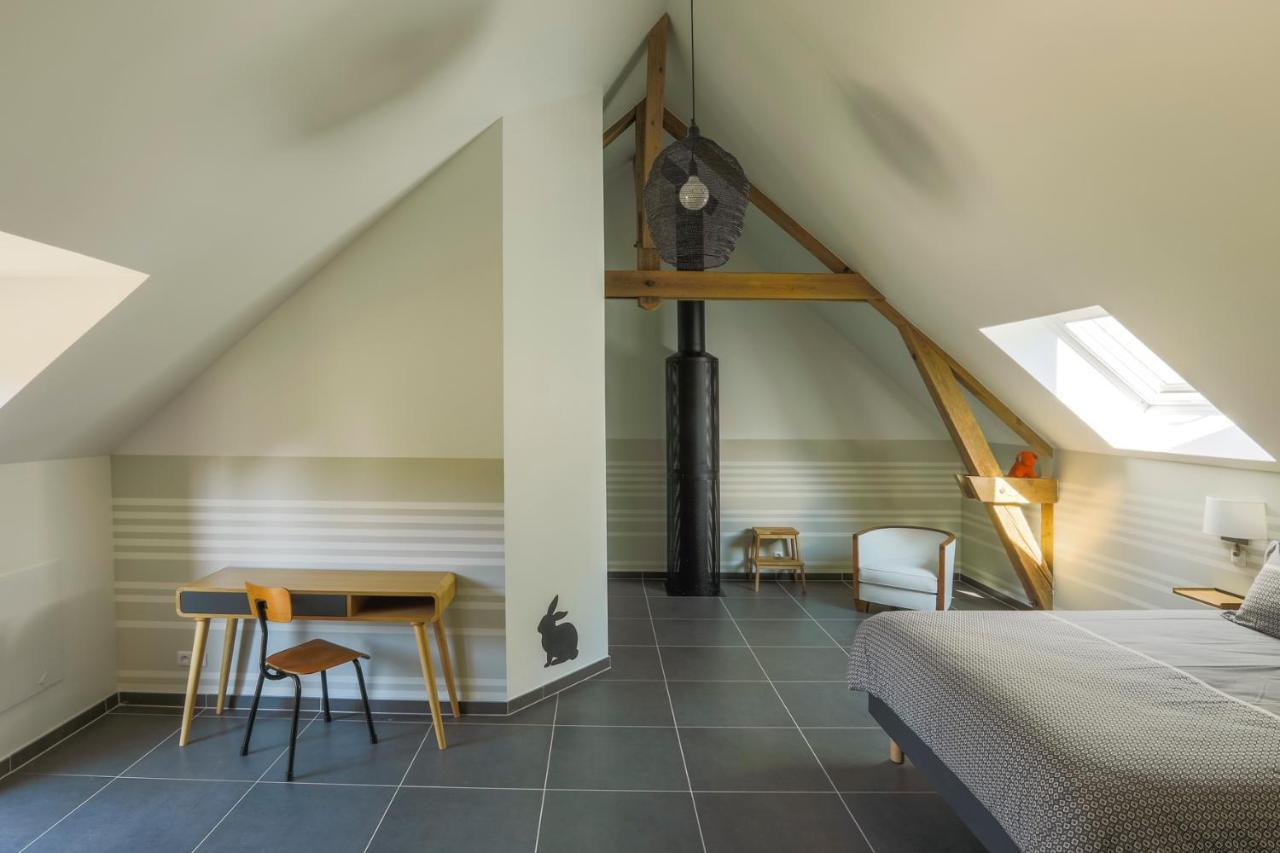 Aux Petits Lapins de Sorval, sauna privé, fitness Selvigny Esterno foto